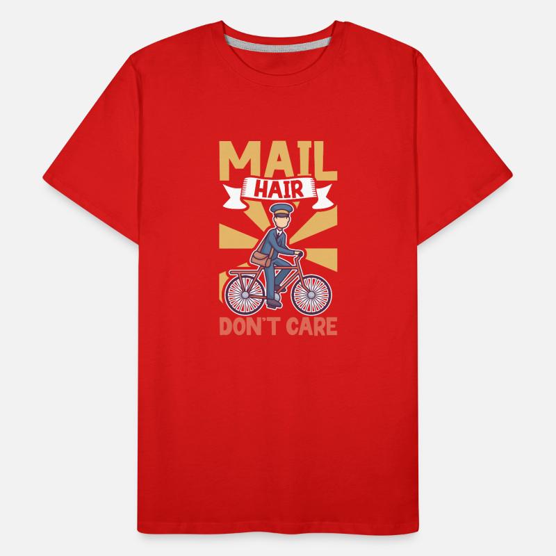 Commis des postes Postlady Postman Post Office T-shirt bio Premium Homme