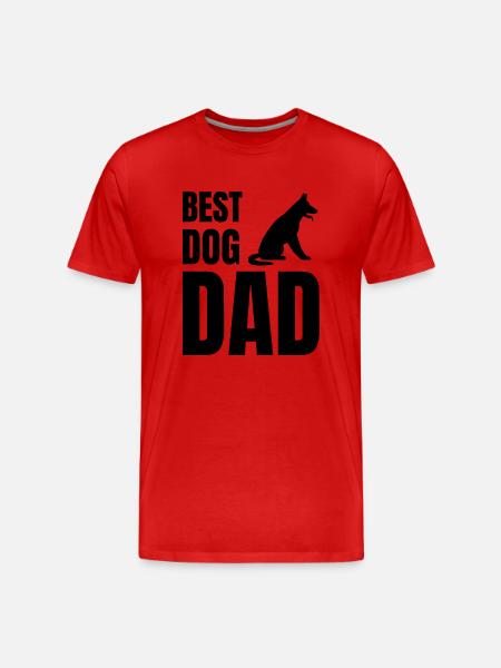 Hund Chien - T-shirt bio Premium Homme - rouge