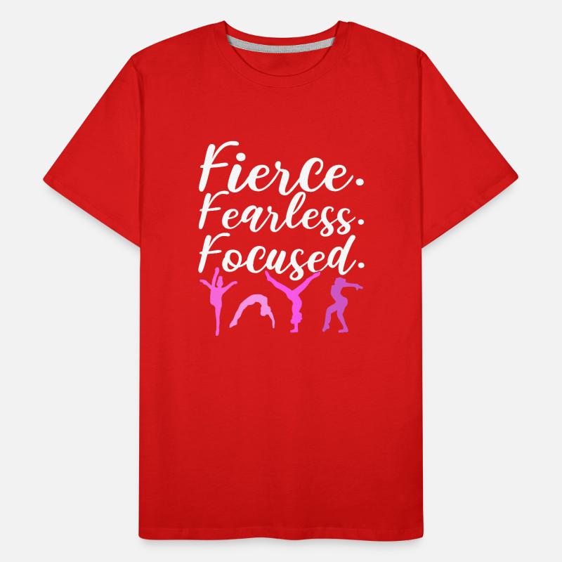 Fearless Turner Gymnastics Instructor Men's Premium Organic T-Shirt