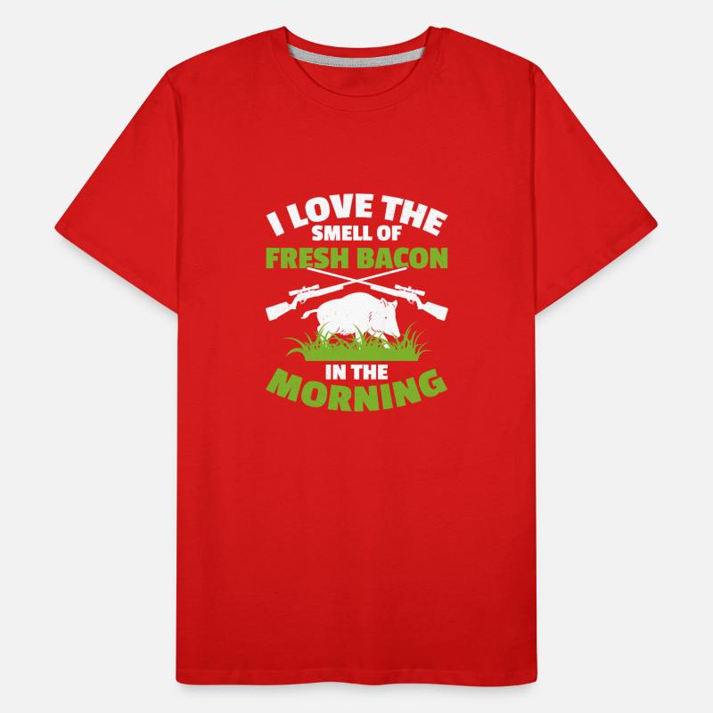 Hog Hunter Pig Hunt Men's Premium Organic T-Shirt