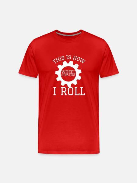 Volatility Options Trading Trader - Men's Premium Organic T-Shirt - red