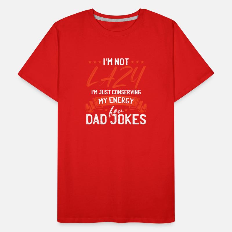 Blagues de papa T-shirt bio Premium Homme