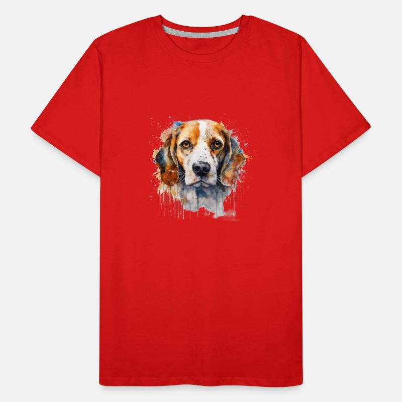 Beagle T-shirt bio Premium Homme