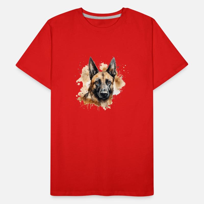 Belgian Malinois Men's Premium Organic T-Shirt