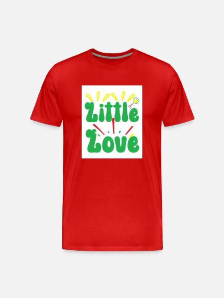 Little love - Men's Premium Organic T-Shirt - red