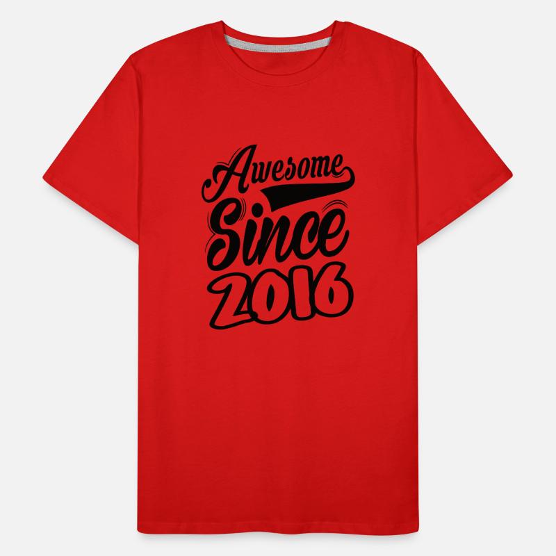 Awesome Since 2016 Männer Premium Bio T-Shirt