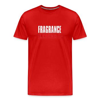 Parfüm Fragrance Perfüm Perfume Parfum Duft - T-shirt bio Premium Homme - rouge - Devant - Damien (186cm)