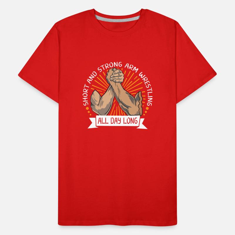 Bras de fer, bras de fer, bras de fer, T-shirt bio Premium Homme