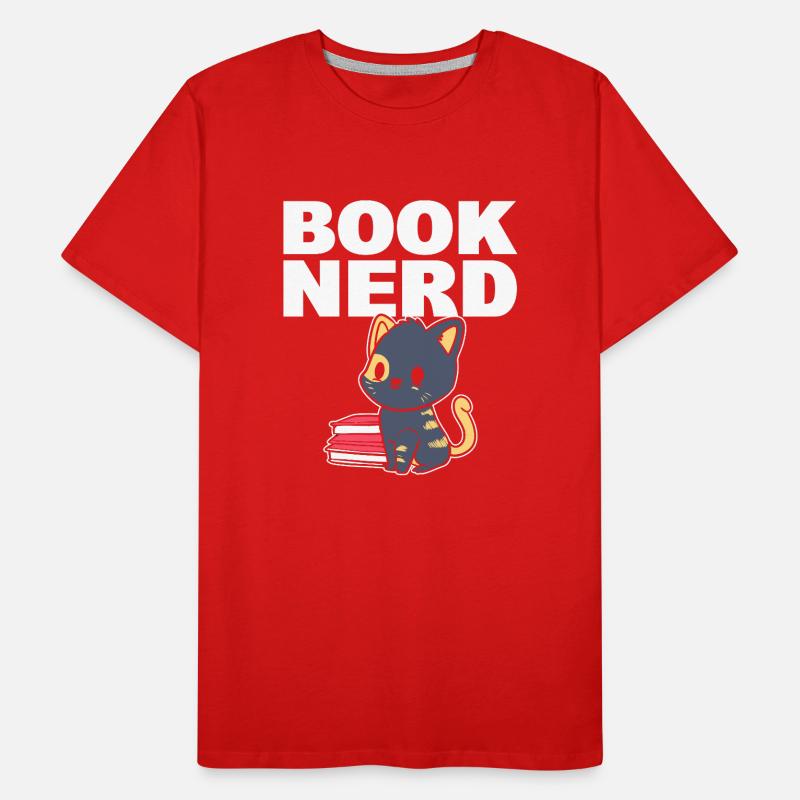Livre Nerd Avid Reader T-shirt bio Premium Homme