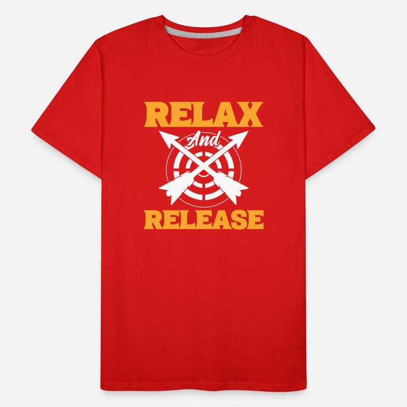Relax & Release Athletes Men's Premium Organic T-Shirt