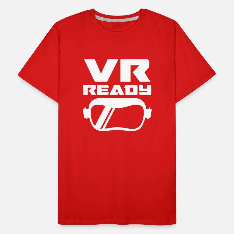 Virtual Reality VR Gift Men's Premium Organic T-Shirt