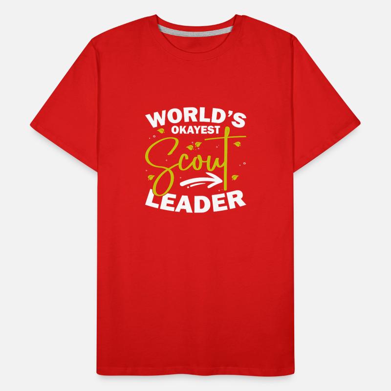 Pfadfinderführer Männer Premium Bio T-Shirt