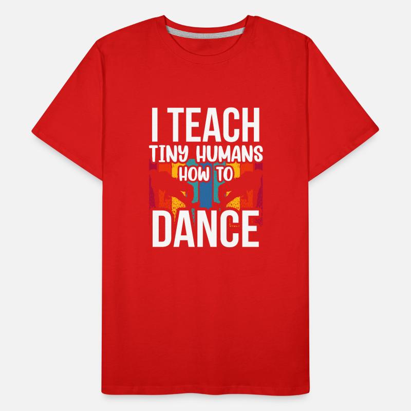 J’apprends aux petits à danser T-shirt bio Premium Homme