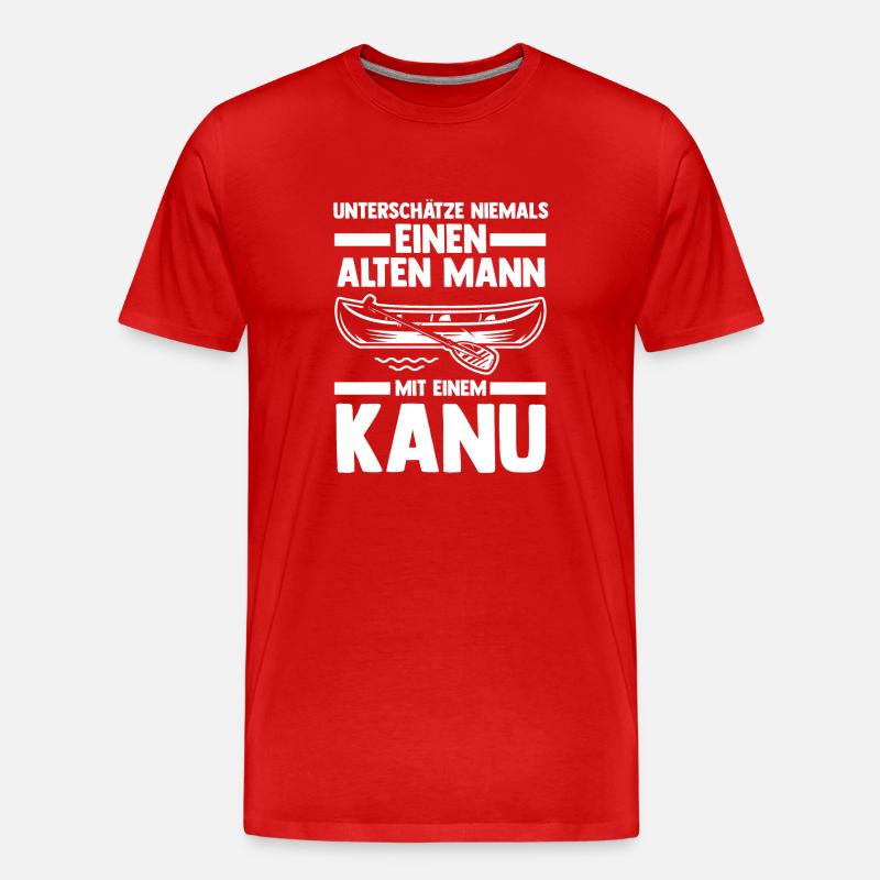 Schullehrer Lehrer - Männer Premium Bio T-Shirt - Rot