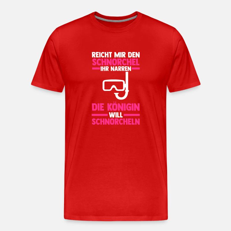 Schullehrer Lehrer - Männer Premium Bio T-Shirt - Rot