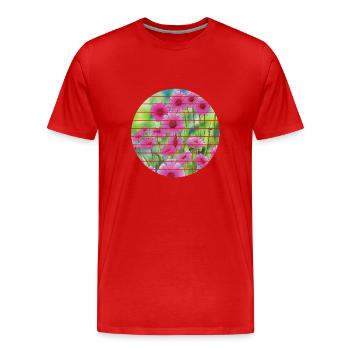 Gardener Gardening Garden Hobby Gardener Gardener - Men's Premium Organic T-Shirt - red - Front - Damien (186cm)