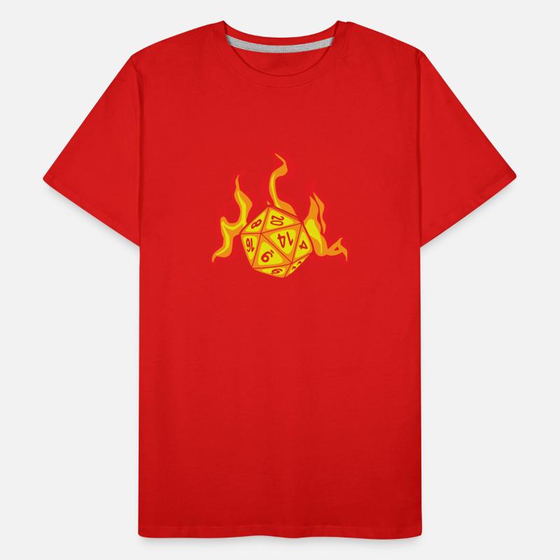 Cube brûlant T-shirt bio Premium Homme