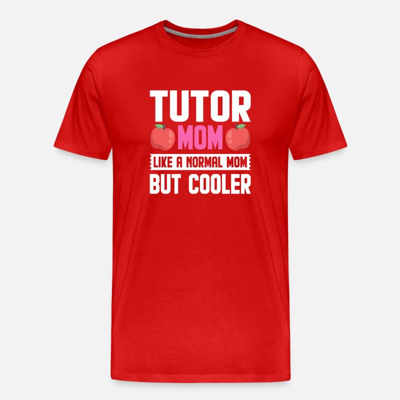 Tutor Geschenk Tutor - Männer Premium Bio T-Shirt - Rot