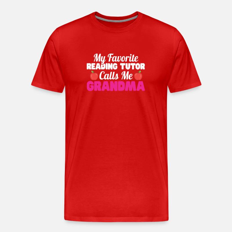 Tutor Geschenk Tutor - Männer Premium Bio T-Shirt - Rot