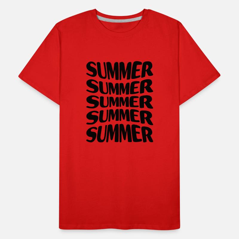Summer, Summer, Summer, Summer, Summer Men's Premium Organic T-Shirt