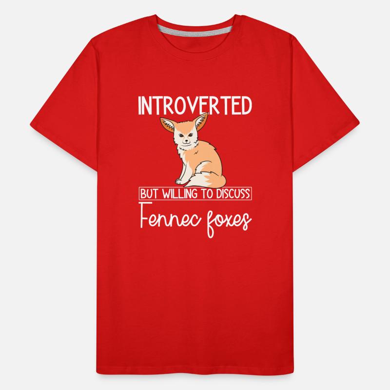 Fennek Fox Fennec Fox Desert Fox Men's Premium Organic T-Shirt