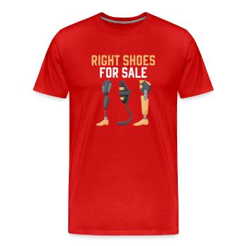 Bonnes chaussures à vendre Handicap Funny Amp - T-shirt bio Premium Homme - rouge - Devant - Damien (186cm)