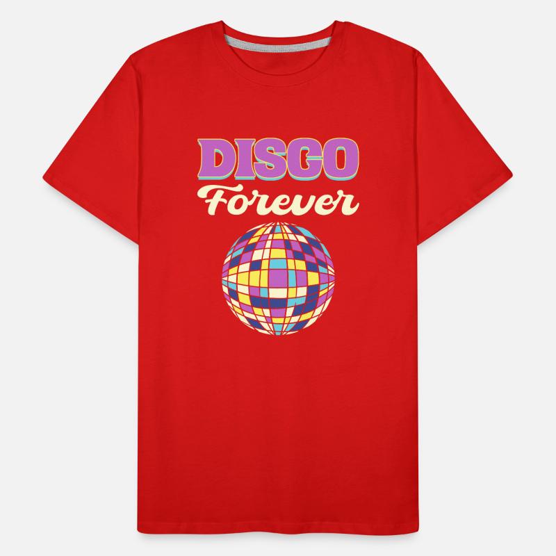 Disco Forever Disco Fanatic Männer Premium Bio T-Shirt