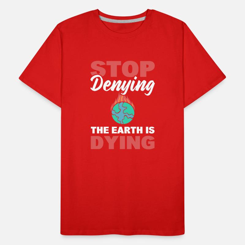 Protéger l’écologiste de la Terre T-shirt bio Premium Homme