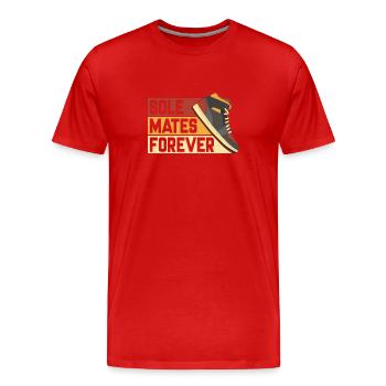 Shoe Collector Sneaker Collector Sneakerhead - Men's Premium Organic T-Shirt - red - Front - Damien (186cm)
