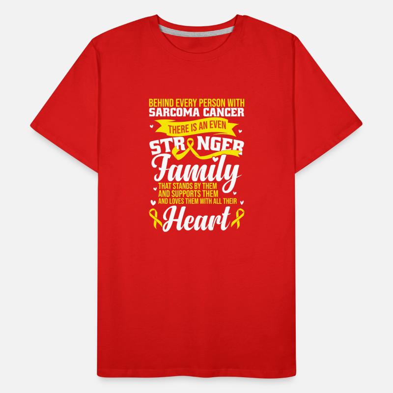 Sarcoma Support Men's Premium Organic T-Shirt