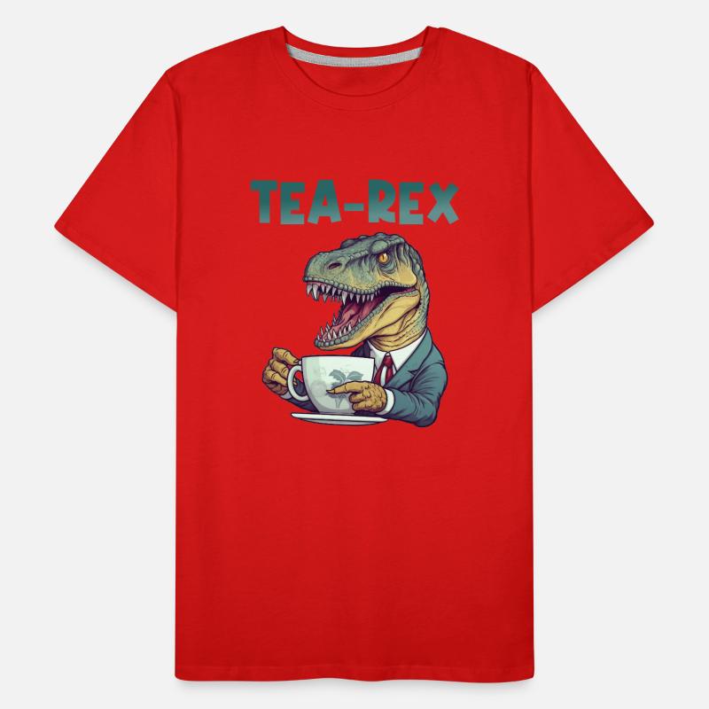 Tea lover tea tea drinker tea drinker Men's Premium Organic T-Shirt