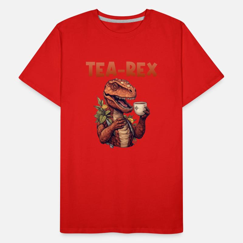 Tea lover tea tea drinker tea drinker Men's Premium Organic T-Shirt