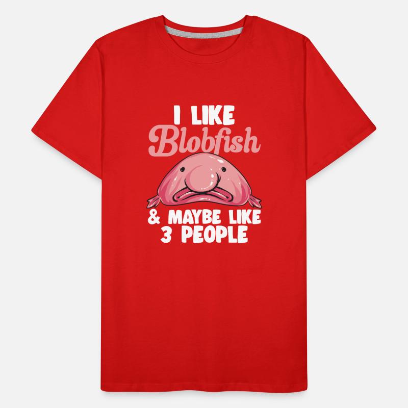 Blob fish Men's Premium Organic T-Shirt