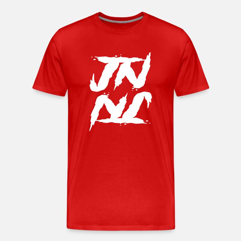 JUNIOR - Männer Premium Bio T-Shirt - Rot