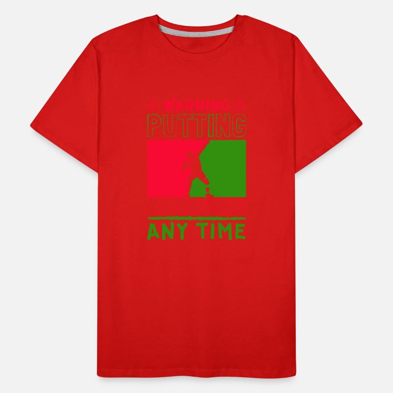 Record du monde du lancer du poids T-shirt bio Premium Homme