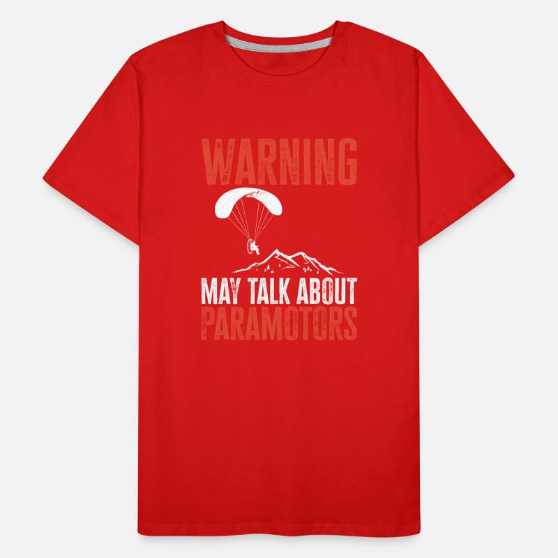 Paramotor Motorized paraglider Men's Premium Organic T-Shirt