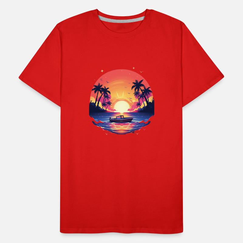 Boot Männer Premium Bio T-Shirt