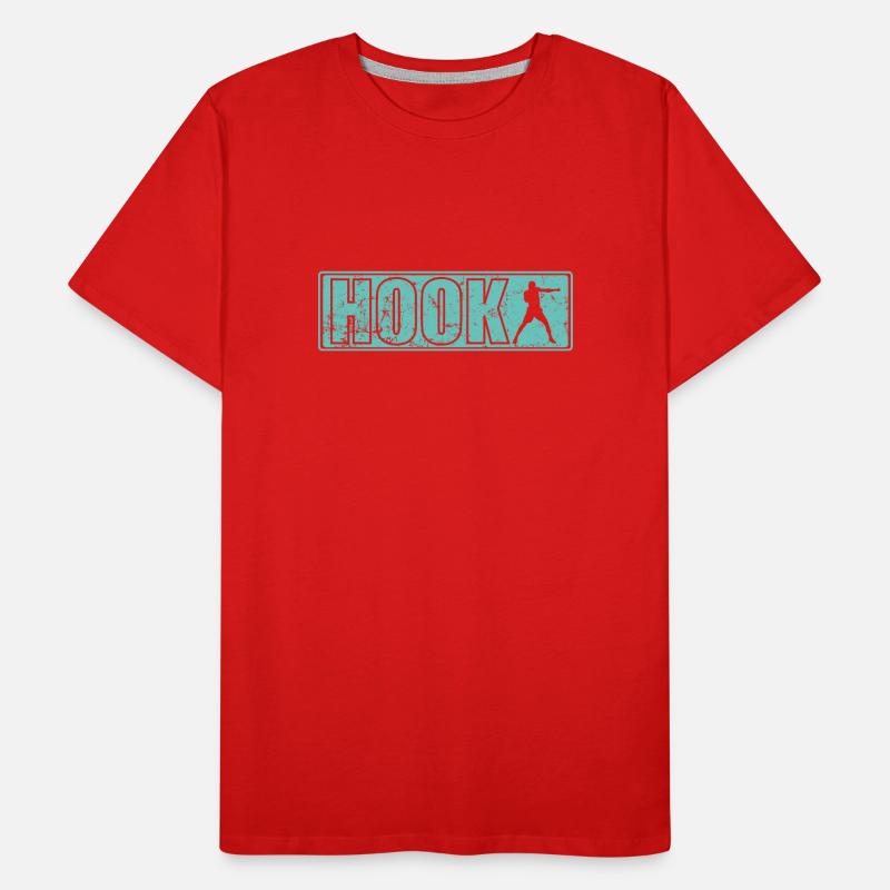 Hook Punch Boxes Men's Premium Organic T-Shirt