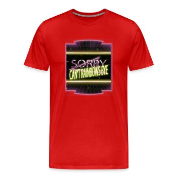lgbtq love 30th anniversary funny activist tshirts - Männer Premium Bio T-Shirt - Rot - Vorne - Damien (186cm)