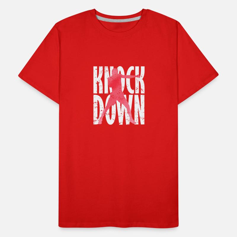 Boxe Knock Down T-shirt bio Premium Homme