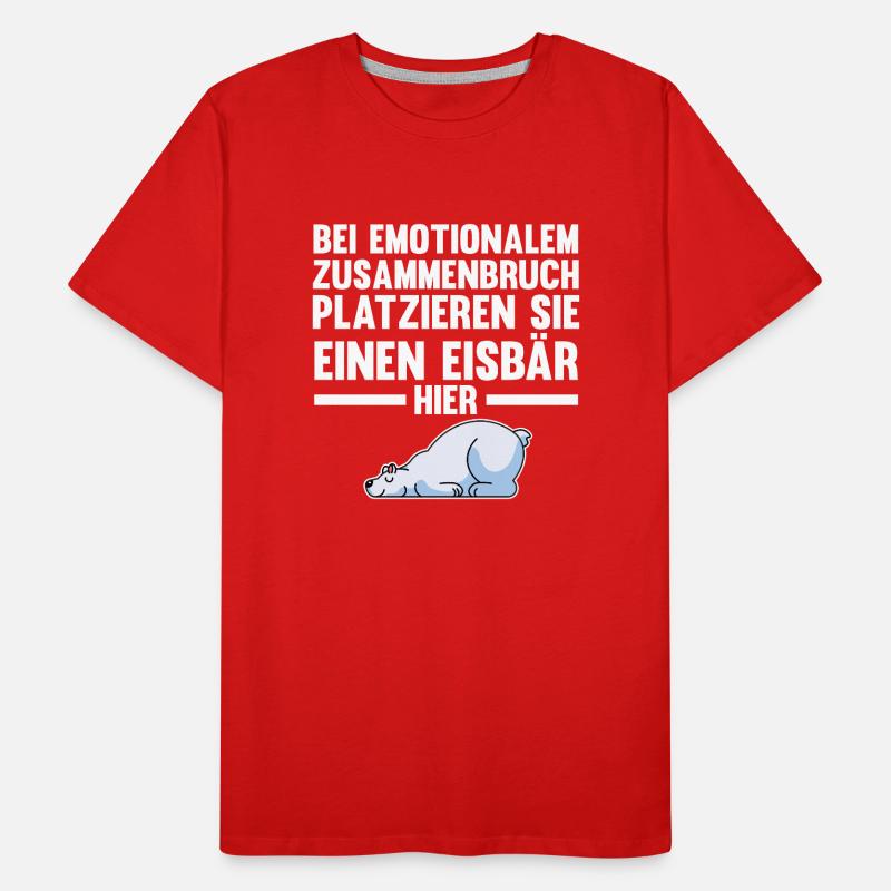 Eisbär Eisbären Männer Premium Bio T-Shirt