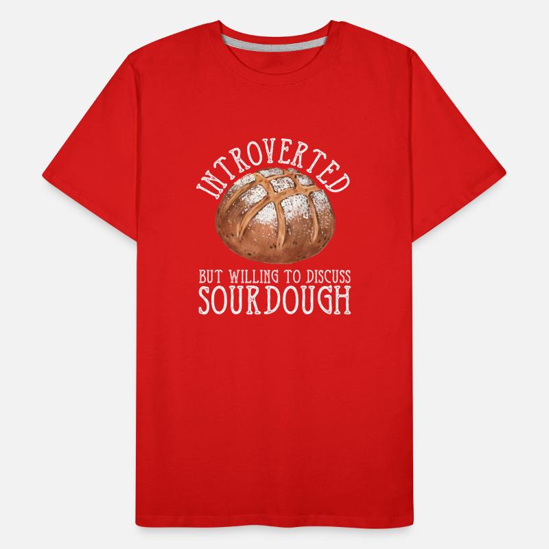 Introvertiert, Aber Diskussionsbereit Männer Premium Bio T-Shirt