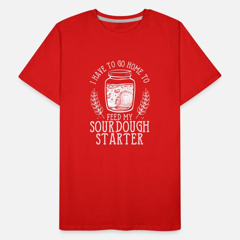Nourrir mon levain T-shirt bio Premium Homme