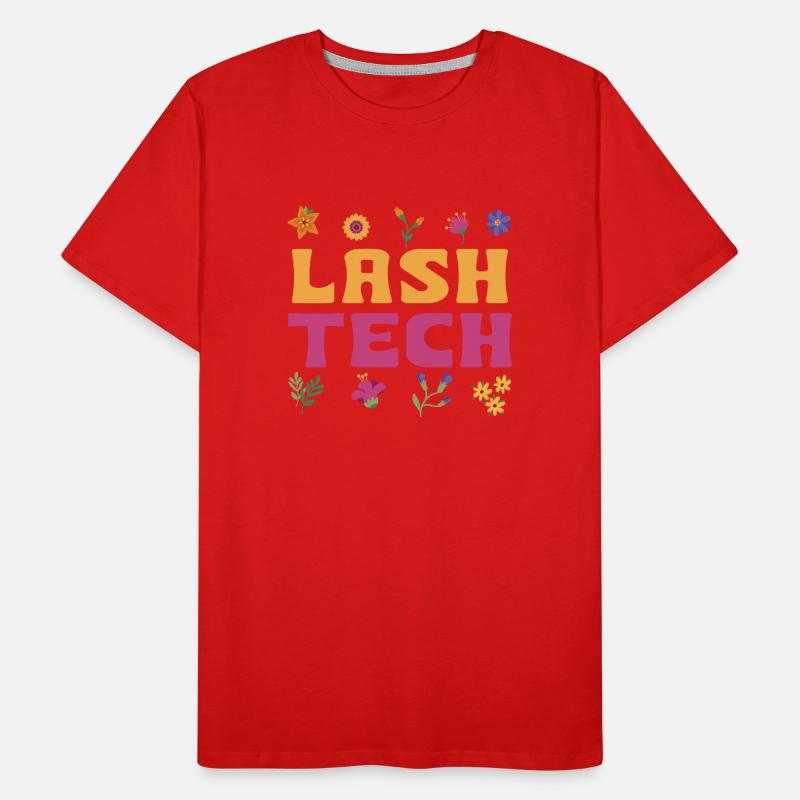 Wimperntechniker Männer Premium Bio T-Shirt
