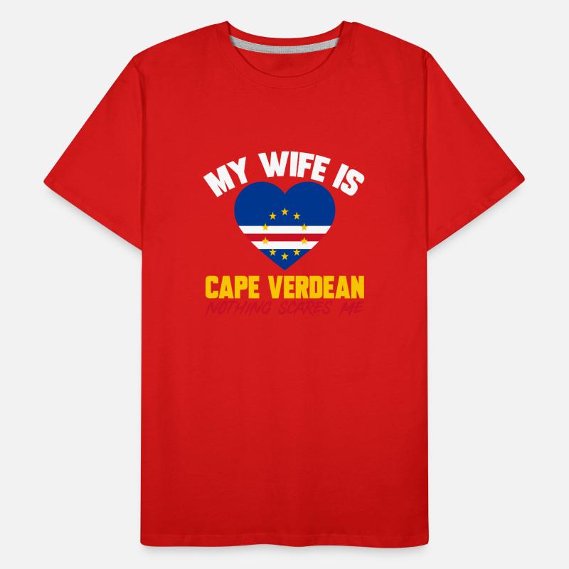 Drapeau du Cap-Vert Drapeau du Cap-Vert T-shirt bio Premium Homme