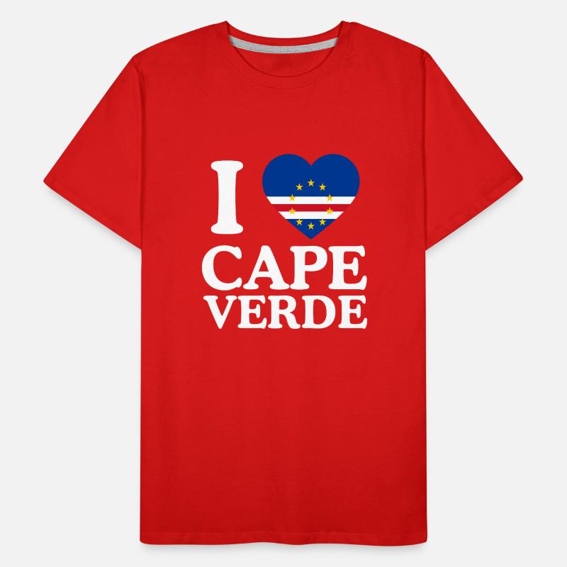 Cape Verde flag Cabo Verde flag Men's Premium Organic T-Shirt