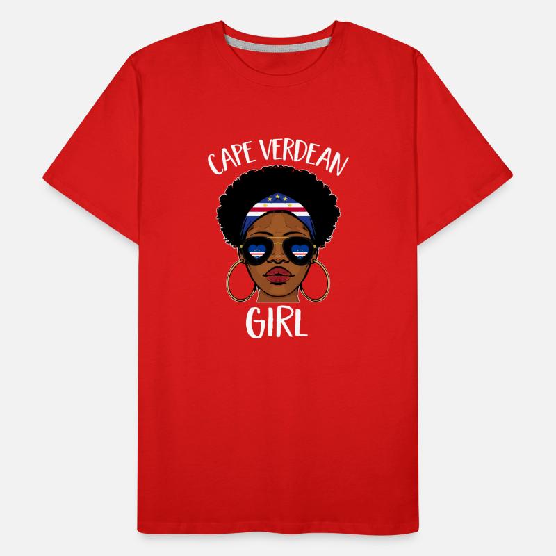 Drapeau du Cap-Vert Drapeau du Cap-Vert T-shirt bio Premium Homme