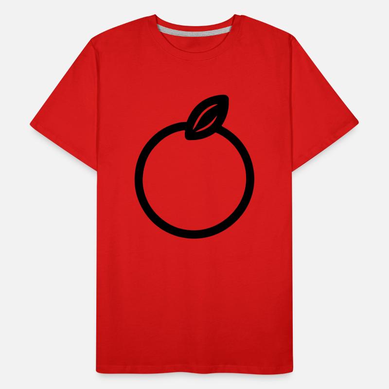 Zitrone Männer Premium Bio T-Shirt