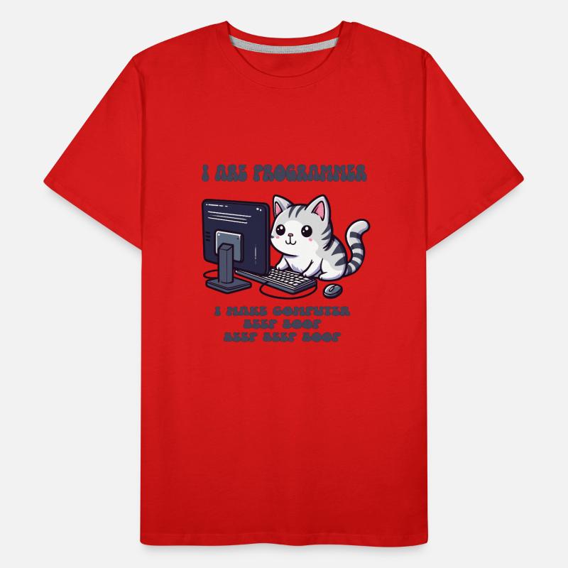 Ich bin Programmierer Männer Premium Bio T-Shirt