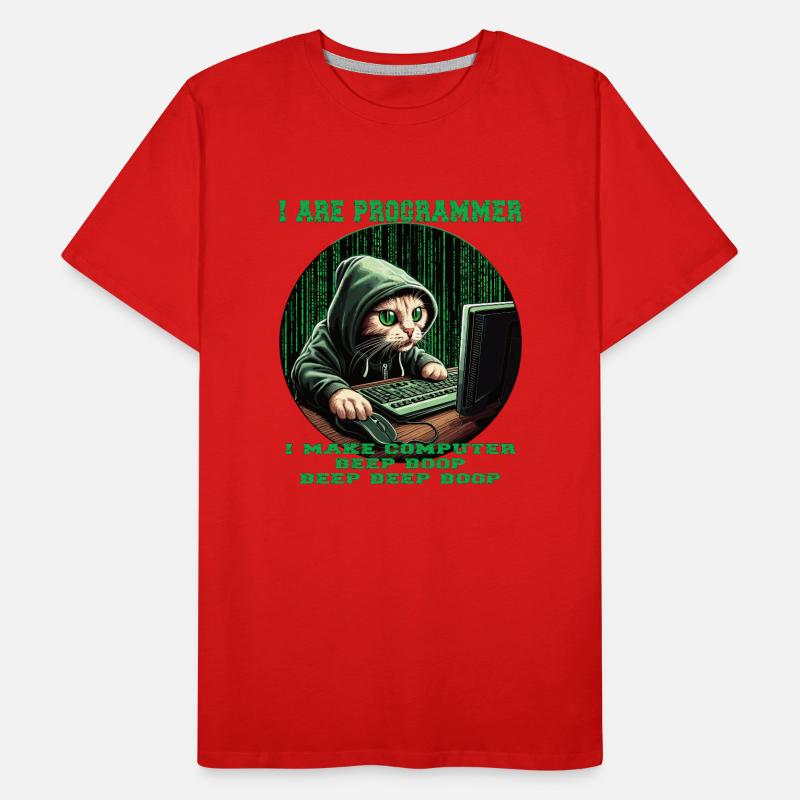 Ich bin Programmierer Männer Premium Bio T-Shirt